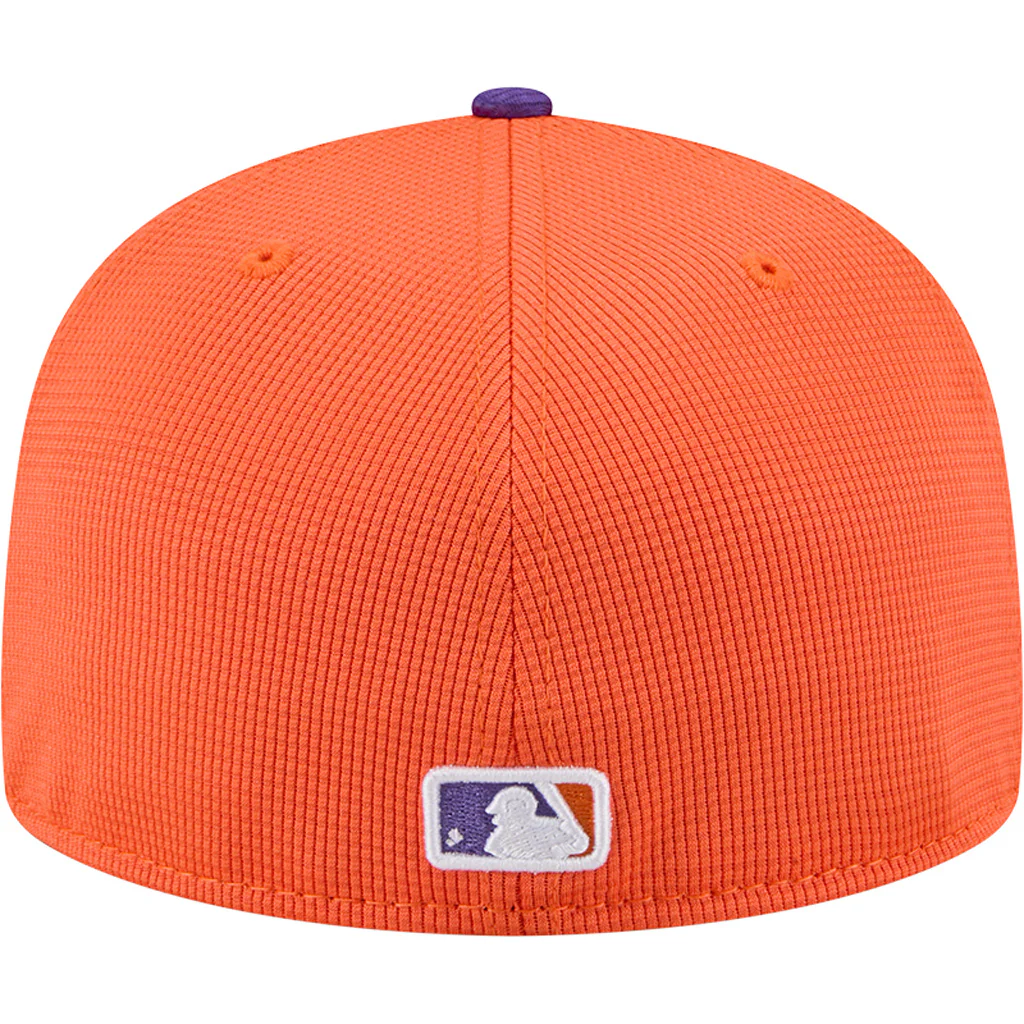 MLB San Francisco Giants New Era 2025 City Connect Batting Practice 59FIFTY Fitted Hat - Orange - Image 4