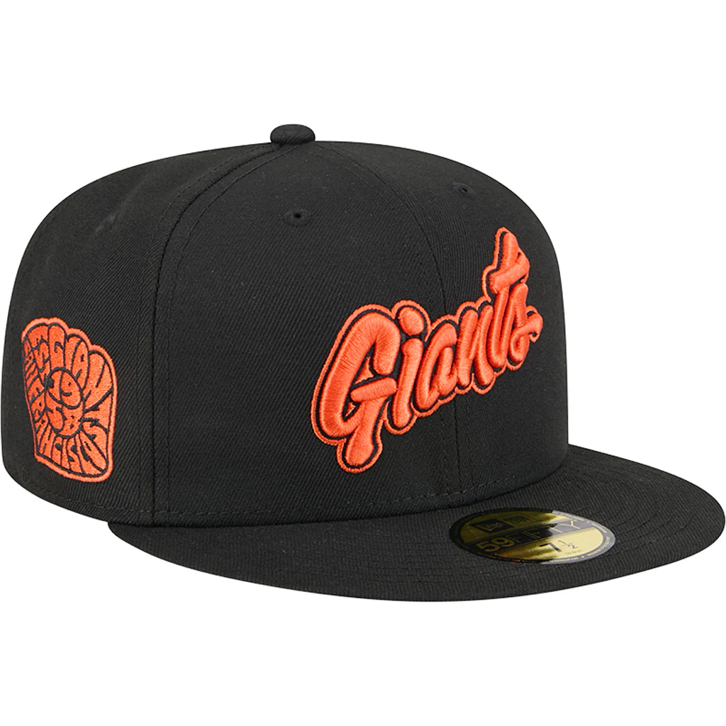 MLB San Francisco Giants New Era 2025 City Connect Fan Pack 59FIFTY Fitted Hat - Black