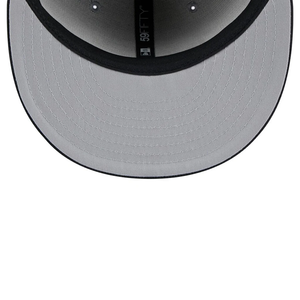 MLB San Francisco Giants New Era 2025 Graphite Batting Practice 59FIFTY Fitted Hat - Graphite - Image 5