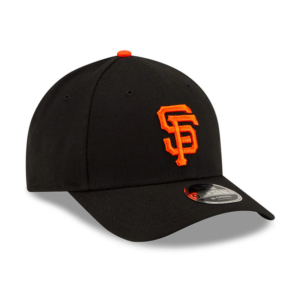 MLB San Francisco Giants New Era Game Player Replica 9FORTY M-Crown Hat - Black - Image 3