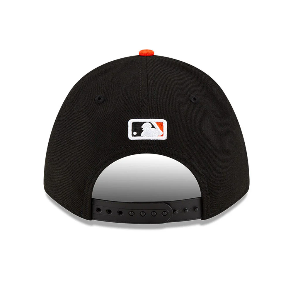 MLB San Francisco Giants New Era Game Player Replica 9FORTY M-Crown Hat - Black - Image 4