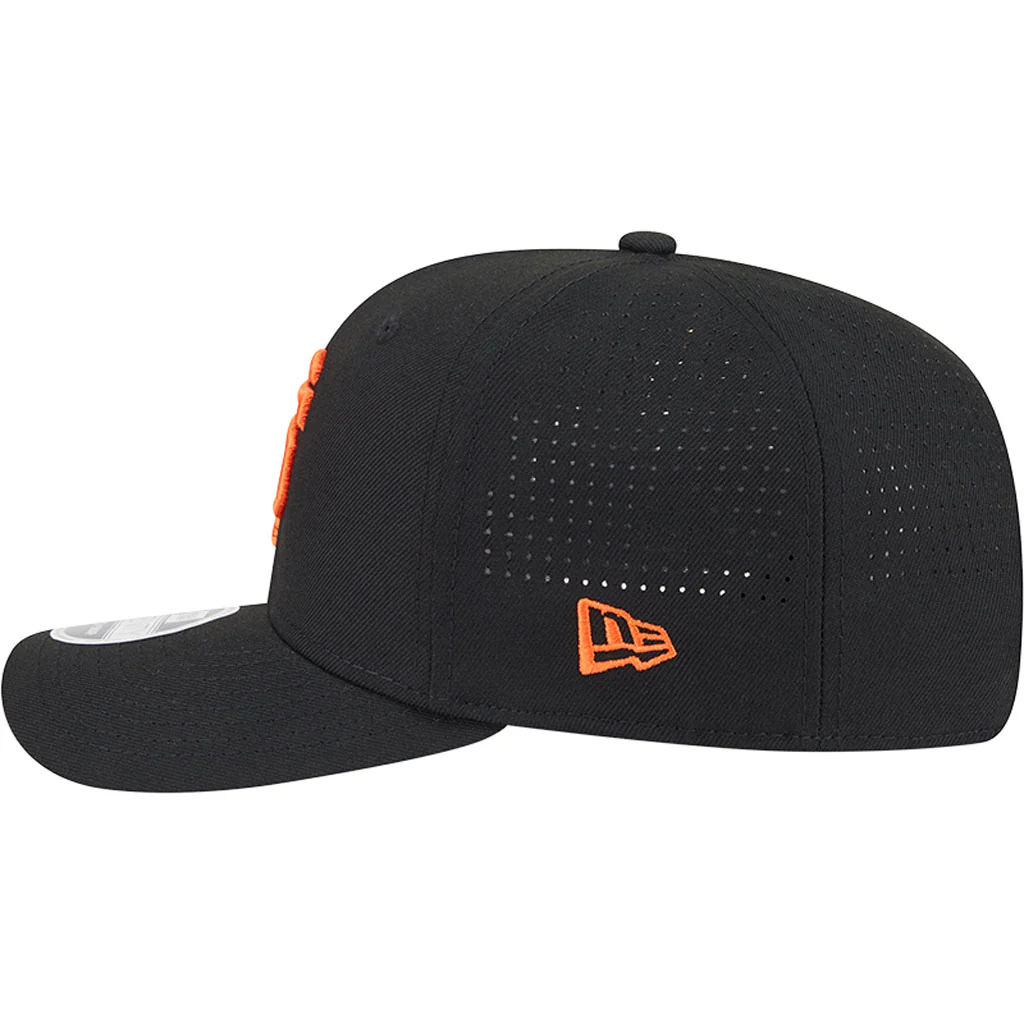 MLB San Francisco Giants New Era Performance 9SEVENTY Stretch Snapback Hat - Black - Image 4