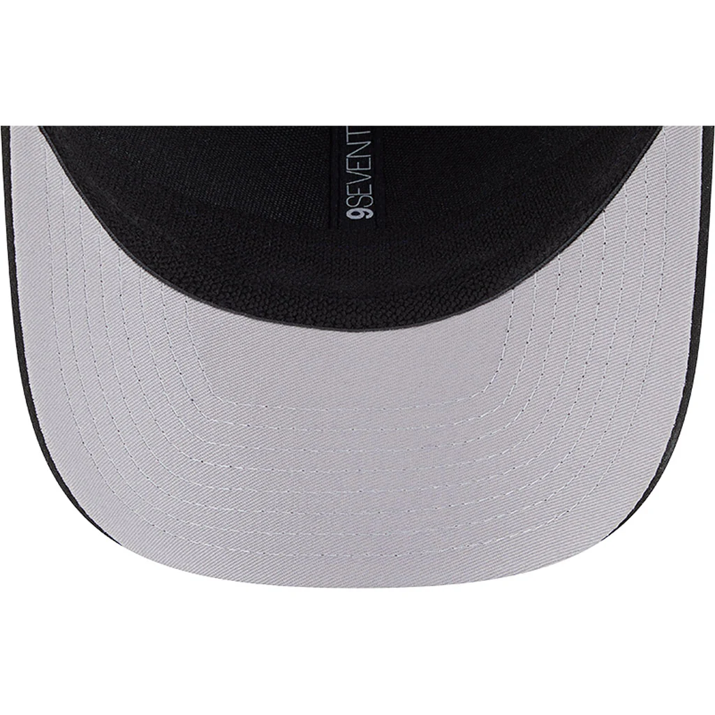 MLB San Francisco Giants New Era Performance 9SEVENTY Stretch Snapback Hat - Black - Image 7
