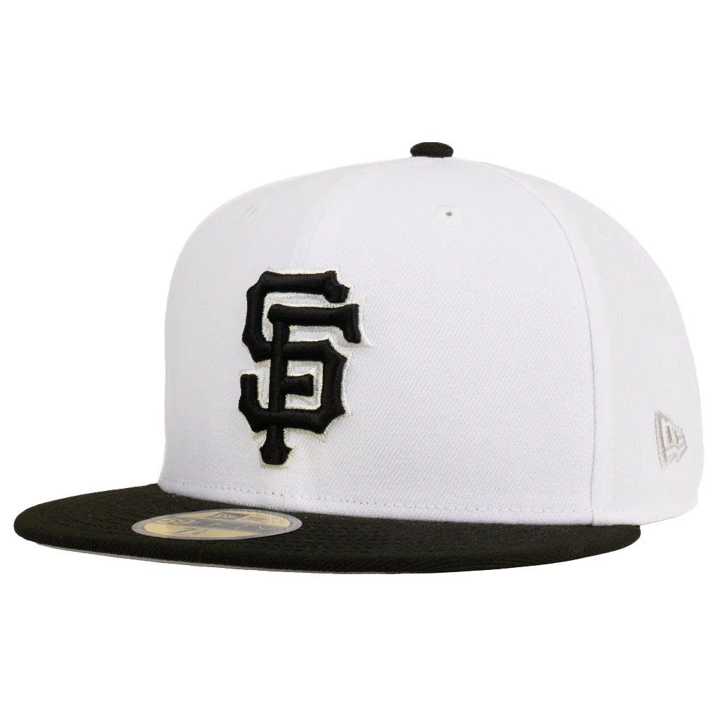 MLB San Francisco Giants New Era Space Shuttle 59FIFTY Fitted Hat - White - Image 2