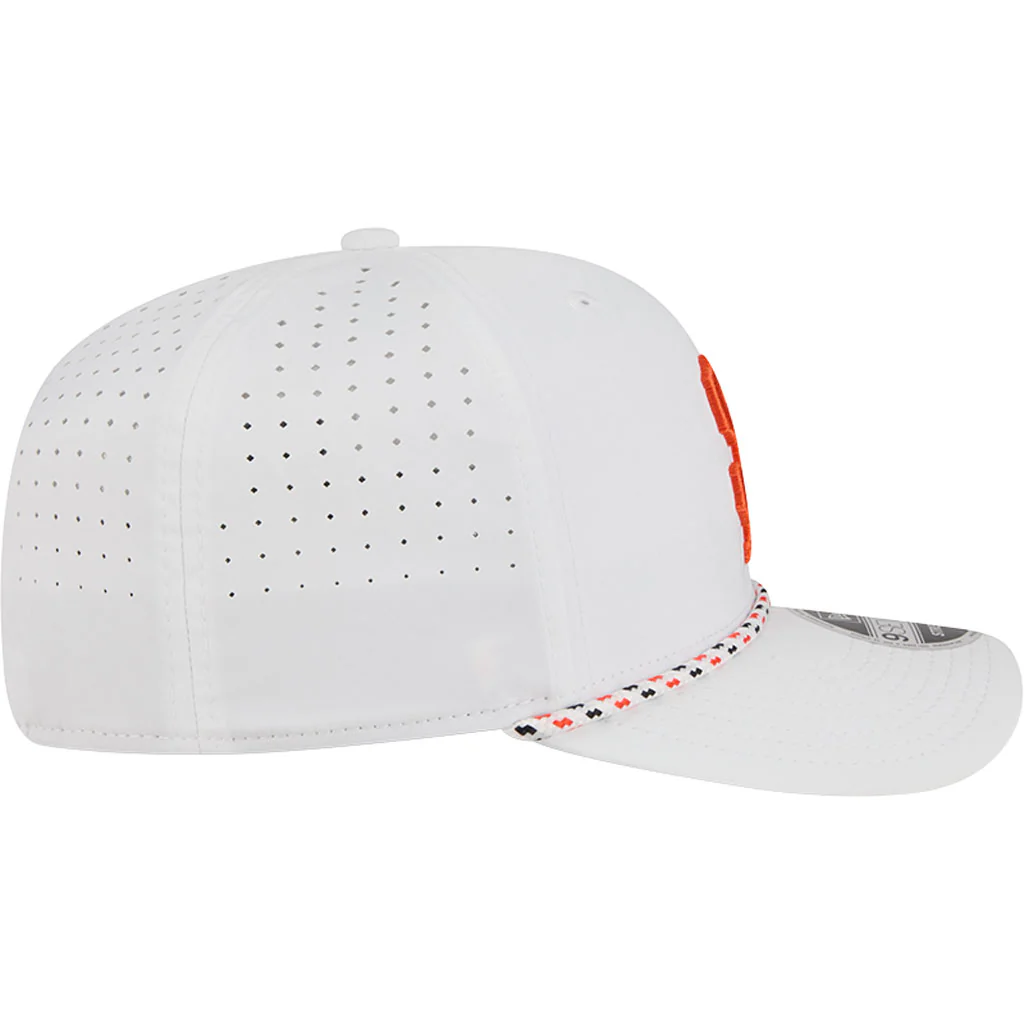 MLB San Francisco Giants New Era Sport 9SEVENTY Stretch Snapback Hat - White - Image 5