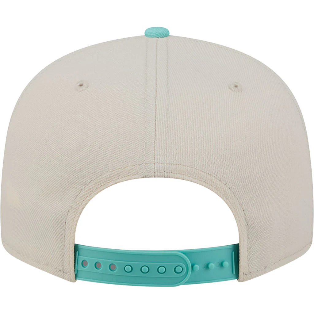 MLB San Francisco Giants New Era Two-Tone Aqua 9FIFTY Snapback Hat - Light cream - Image 6