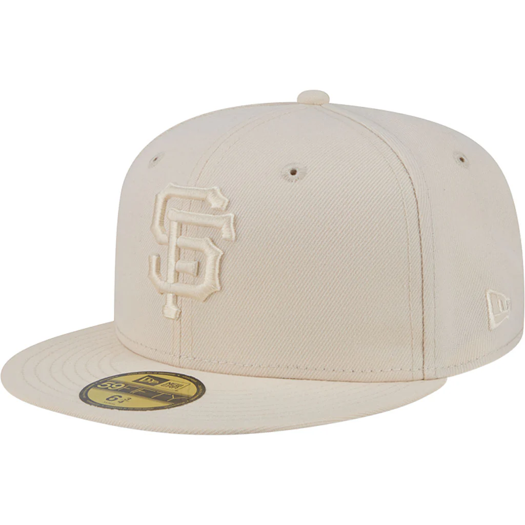 MLB San Francisco Giants New Era Vanilla 59FIFTY Fitted Hat - Cream