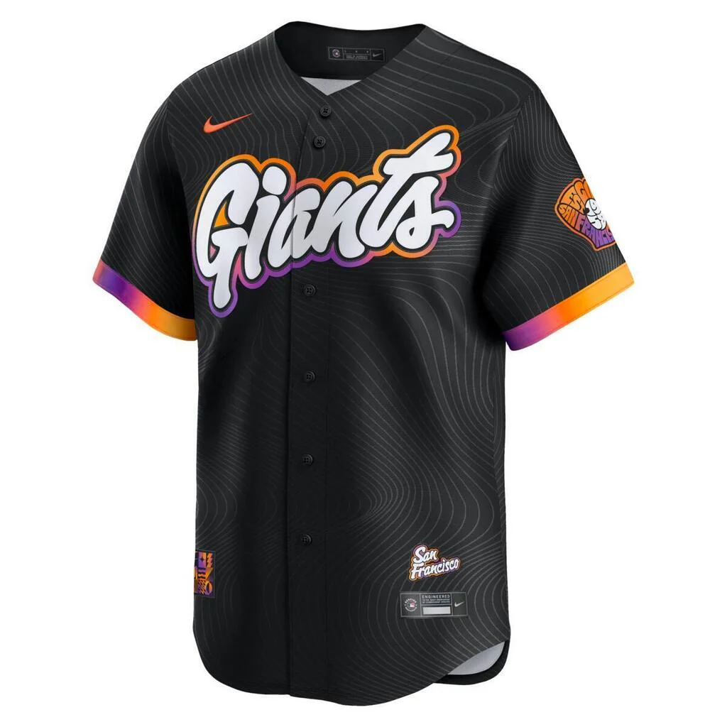 MLB San Francisco Giants Nike 2025 City Connect Limited Jersey - Black - Image 2