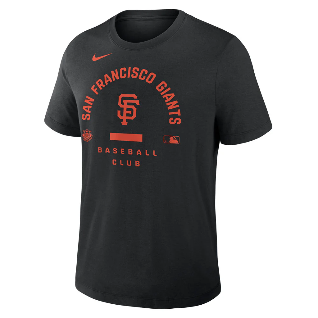MLB San Francisco Giants Nike 2026 Early Work T-Shirt - Black - Image 2