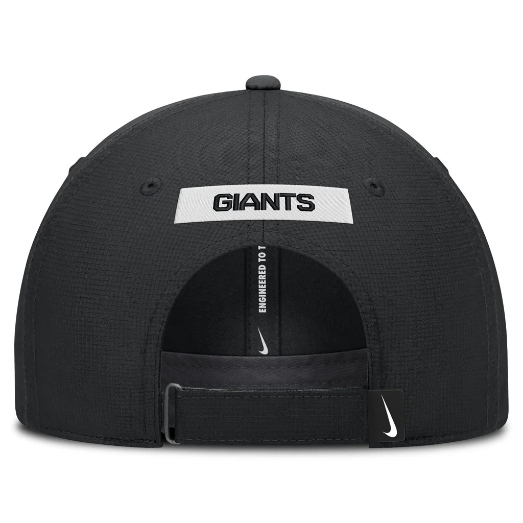 MLB San Francisco Giants Nike Black & White Ripstop Structured Adjustable Hat - Black - Image 4