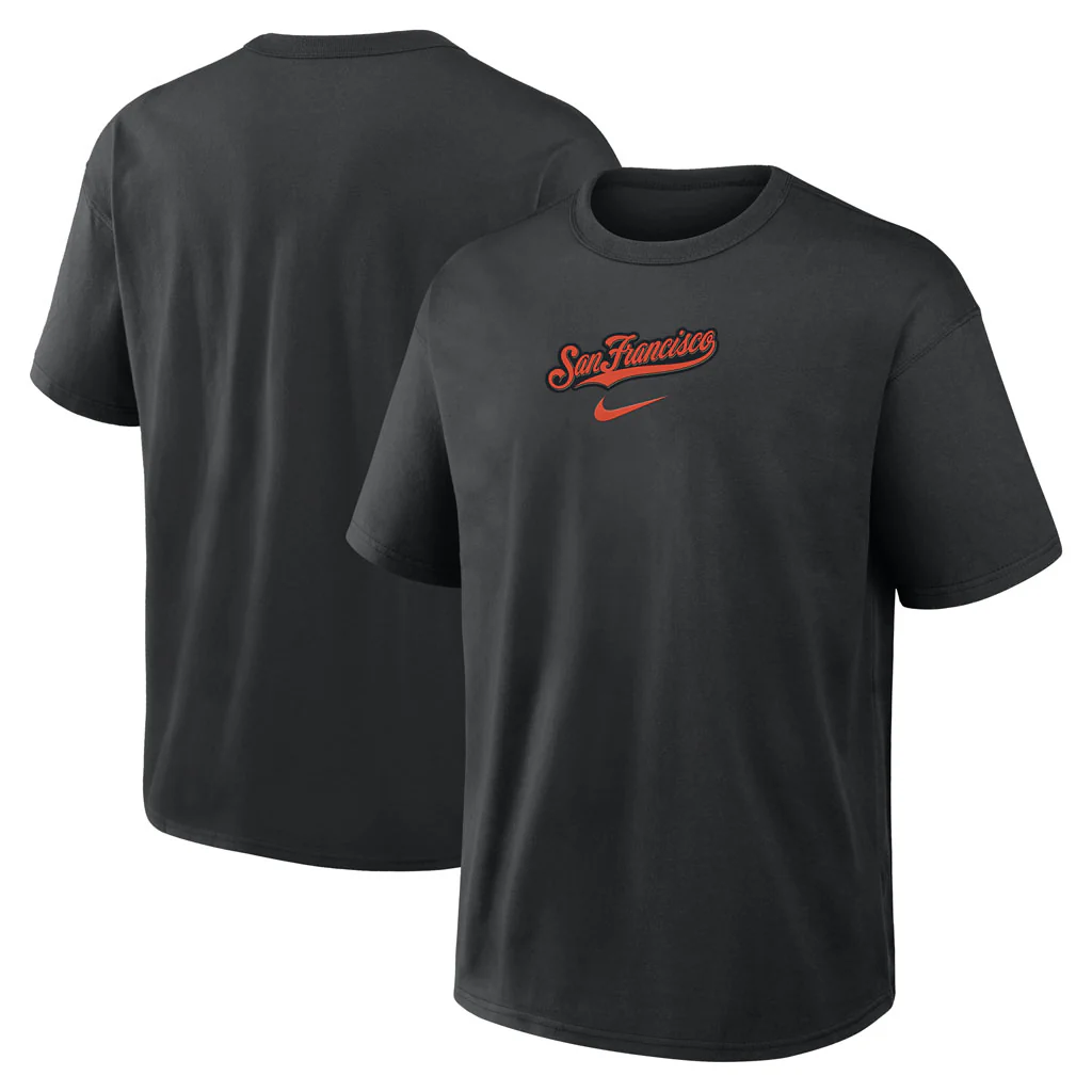 MLB San Francisco Giants Nike City Name Max90 T-Shirt - Black