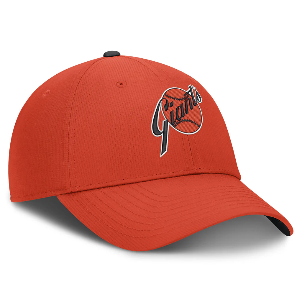 MLB San Francisco Giants Nike Cooperstown Ripstop Adjustable Hat - Orange - Image 2