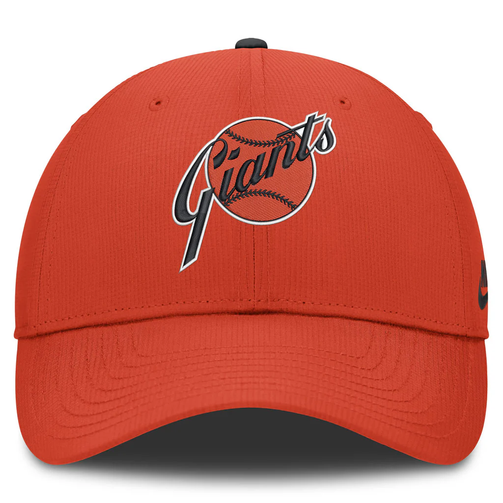 MLB San Francisco Giants Nike Cooperstown Ripstop Adjustable Hat - Orange - Image 3