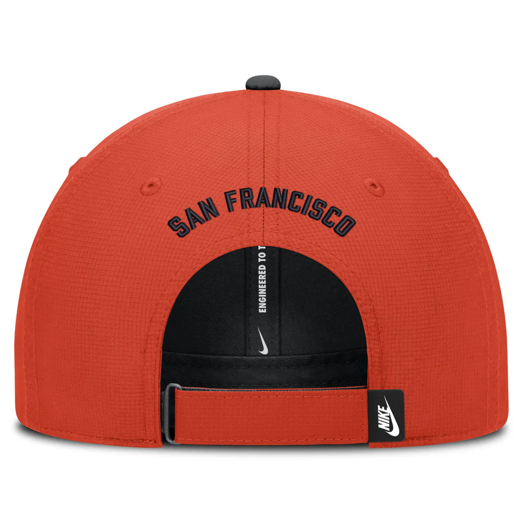 MLB San Francisco Giants Nike Cooperstown Ripstop Adjustable Hat - Orange - Image 4