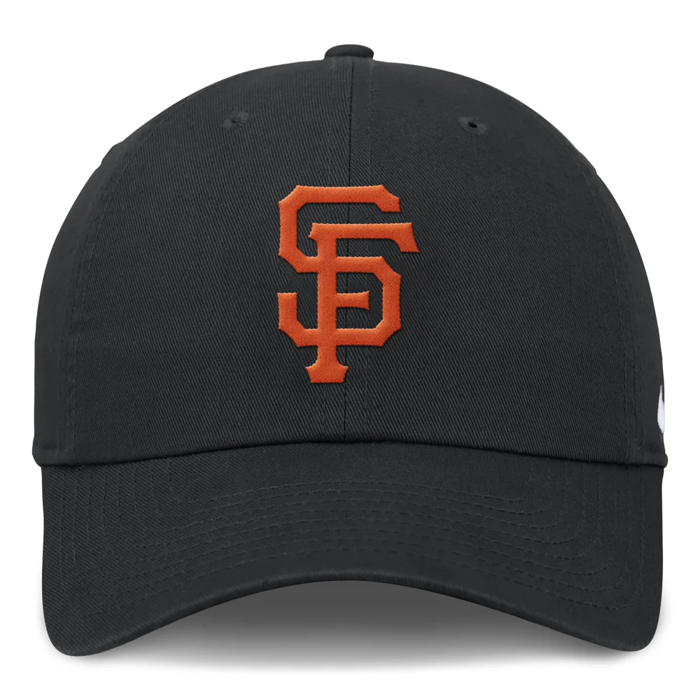MLB San Francisco Giants Nike Primary Club Adjustable Hat - Black - Image 3