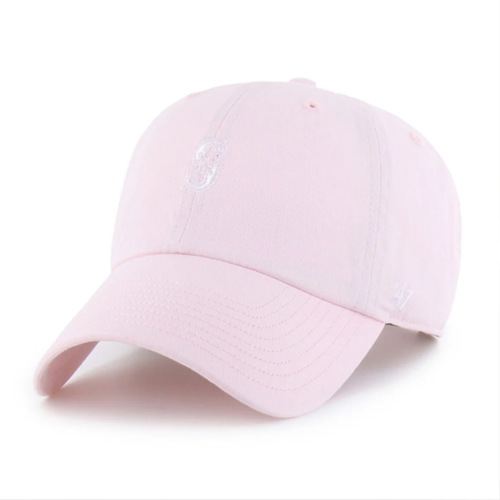 MLB Seattle Mariners '47 Pink Digital Clean Up Adjustable Hat - Pink