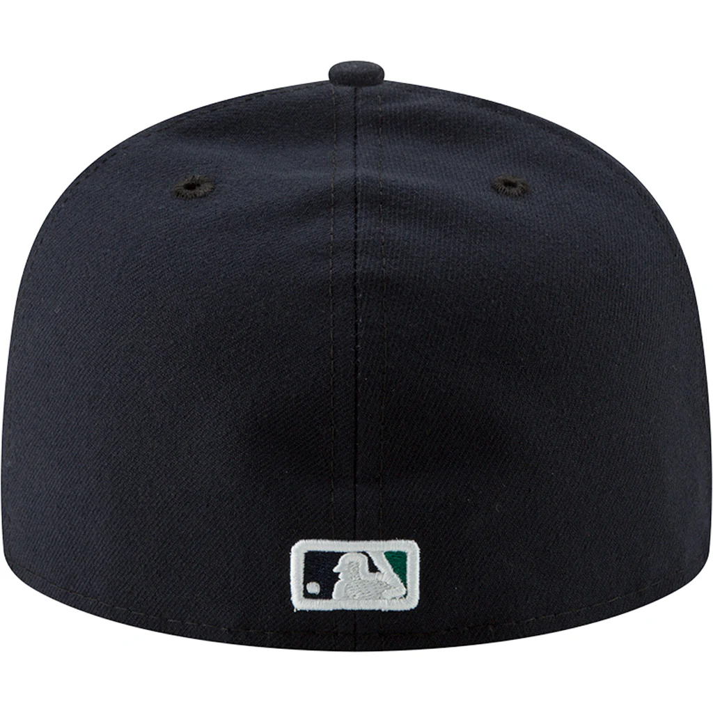 MLB Seattle Mariners New Era Authentic Collection Home On-Field 59FIFTY Fitted Hat - Navy - Image 4