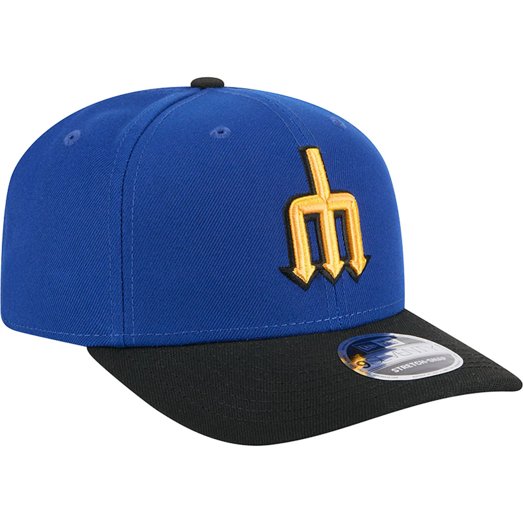 MLB Seattle Mariners New Era 2024 City Connect 9SEVENTY Snapback Hat - Blue - Image 2