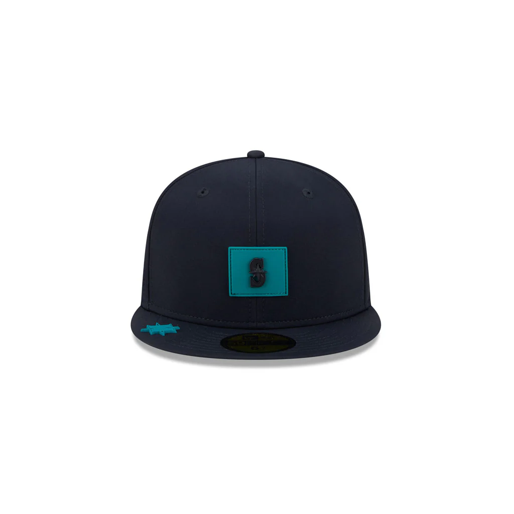 MLB Seattle Mariners New Era 2026 Clubhouse 59FIFTY Fitted Hat - Navy - Image 3