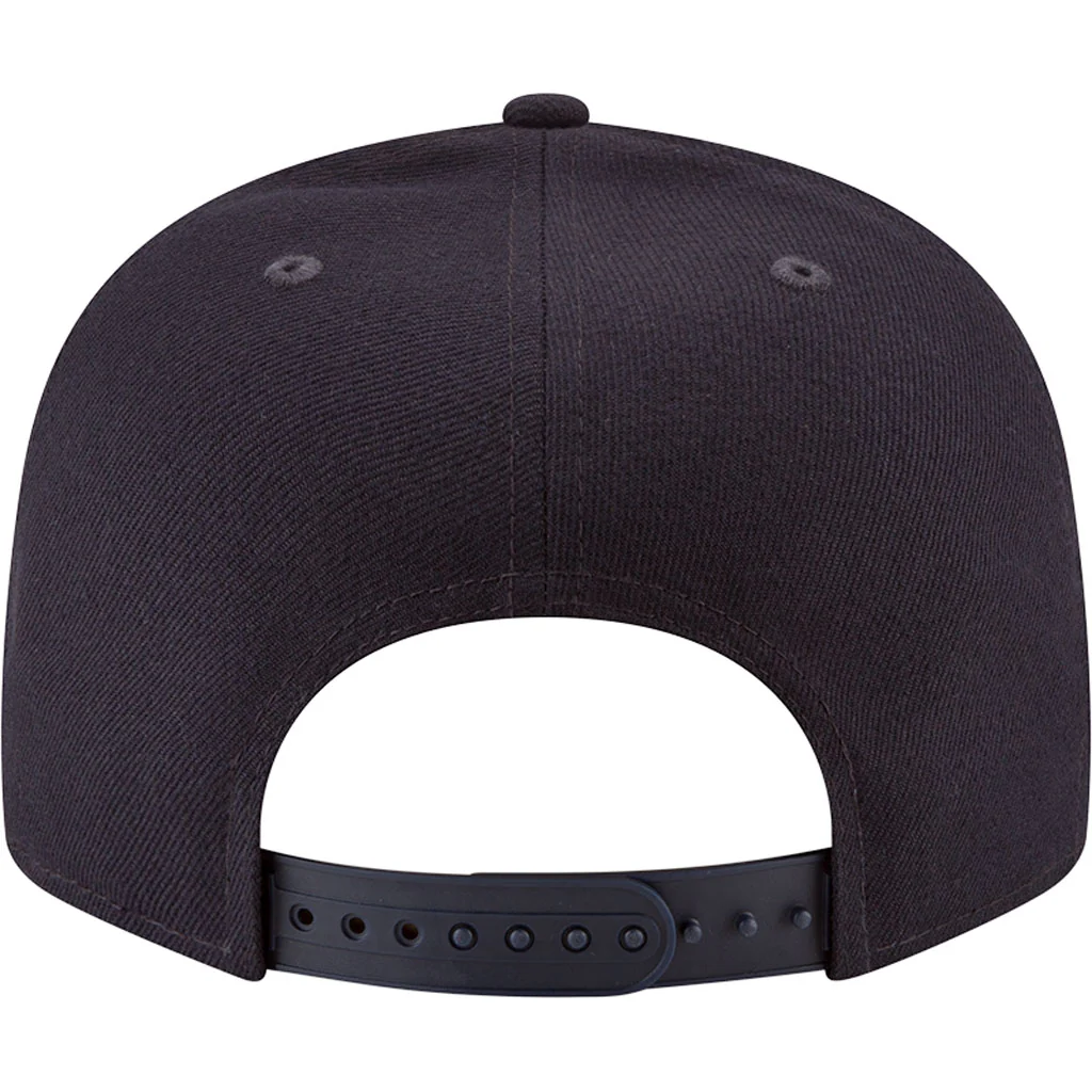 MLB Seattle Mariners New Era Basic 9FIFTY Snapback Hat - Navy - Image 6