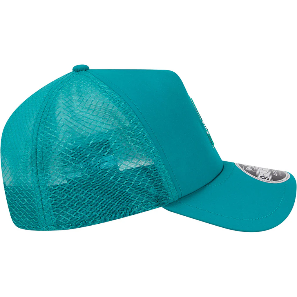 MLB Seattle Mariners New Era Batting Practice Apex 9FORTY Snapback Hat - Green - Image 5
