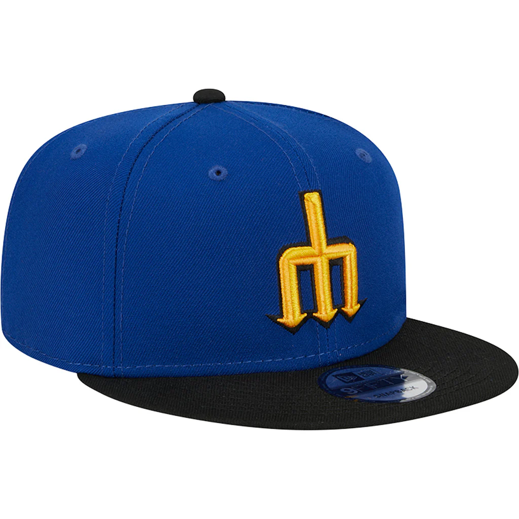 MLB Seattle Mariners New Era City Connect 9FIFTY Snapback Hat - Blue - Image 2