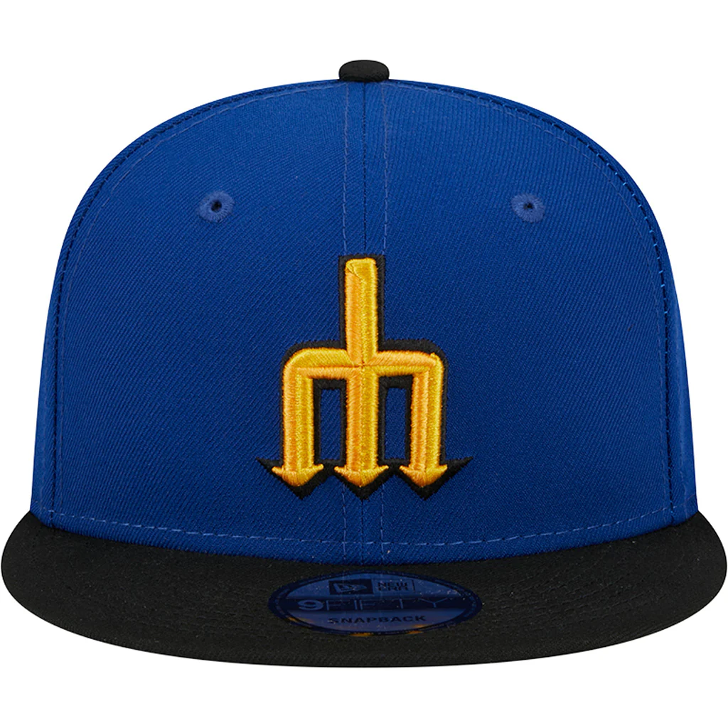 MLB Seattle Mariners New Era City Connect 9FIFTY Snapback Hat - Blue - Image 3