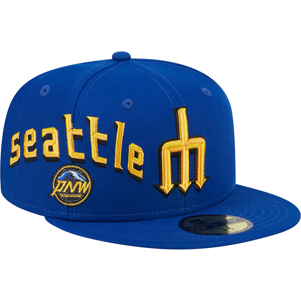 MLB Seattle Mariners New Era City Connect Alternate 59FIFTY Fitted Hat - Image 2