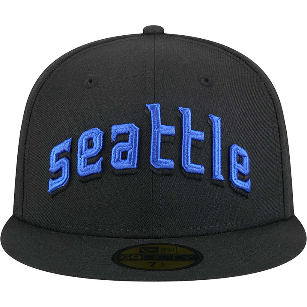 MLB Seattle Mariners New Era City Connect Fan Pack 59FIFTY Fitted Hat - Black - Image 3