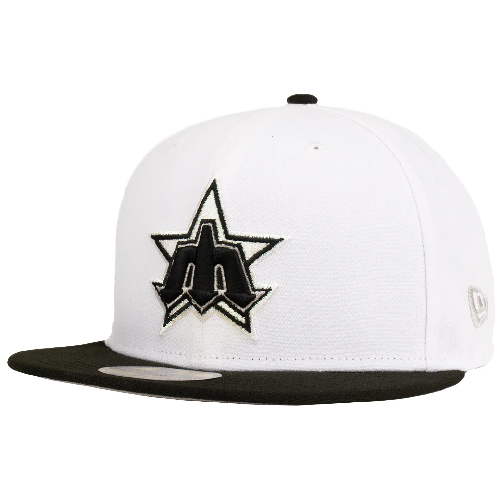 MLB Seattle Mariners New Era Space Shuttle 59FIFTY Fitted Hat - White - Image 2