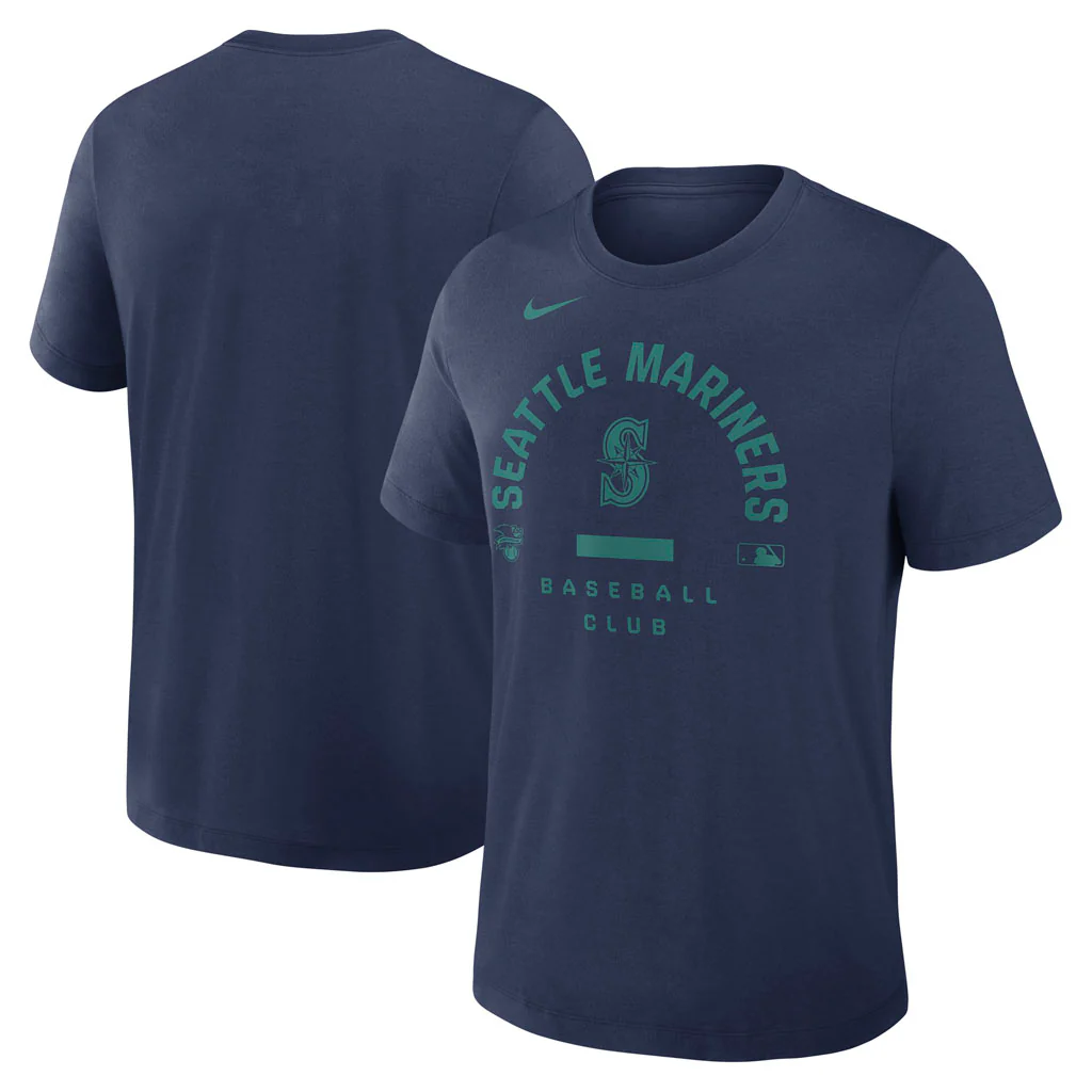 MLB Seattle Mariners Nike 2026 Early Work T-Shirt - Navy