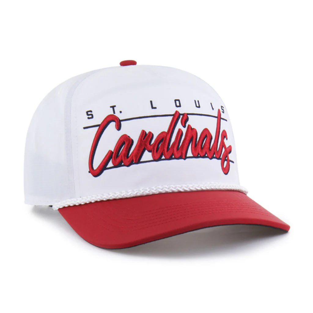 MLB St. Louis Cardinals '47 Condor Two-Tone Hitch Adjustable Hat - White - Image 2