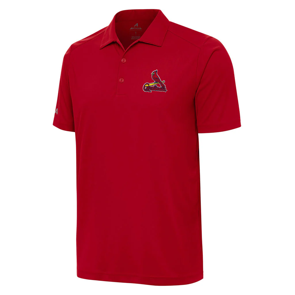 MLB St. Louis Cardinals Antigua Tribute Polo - Red