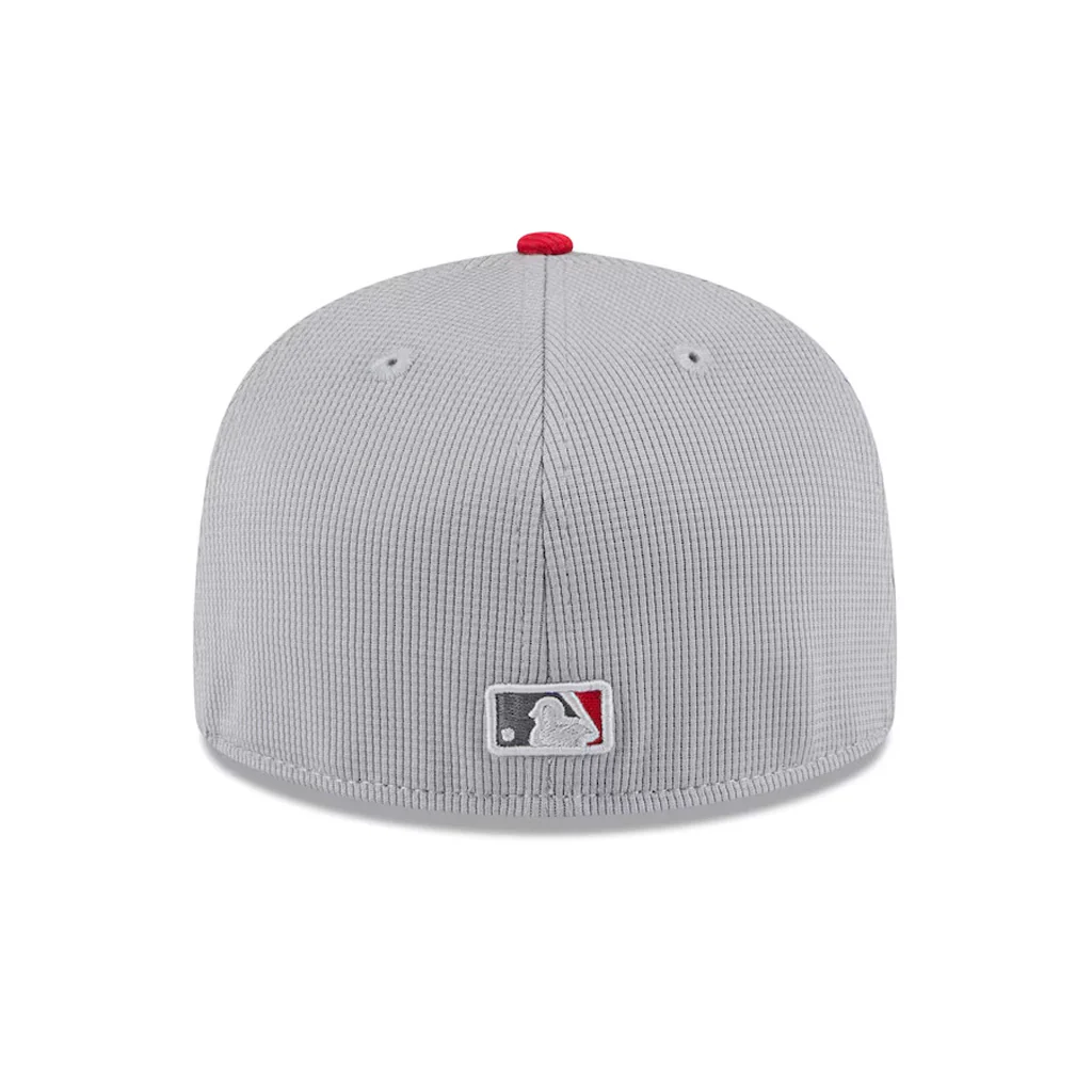 MLB St. Louis Cardinals New Era 2025 Graphite Batting Practice 59FIFTY Fitted Hat - Graphite - Image 4