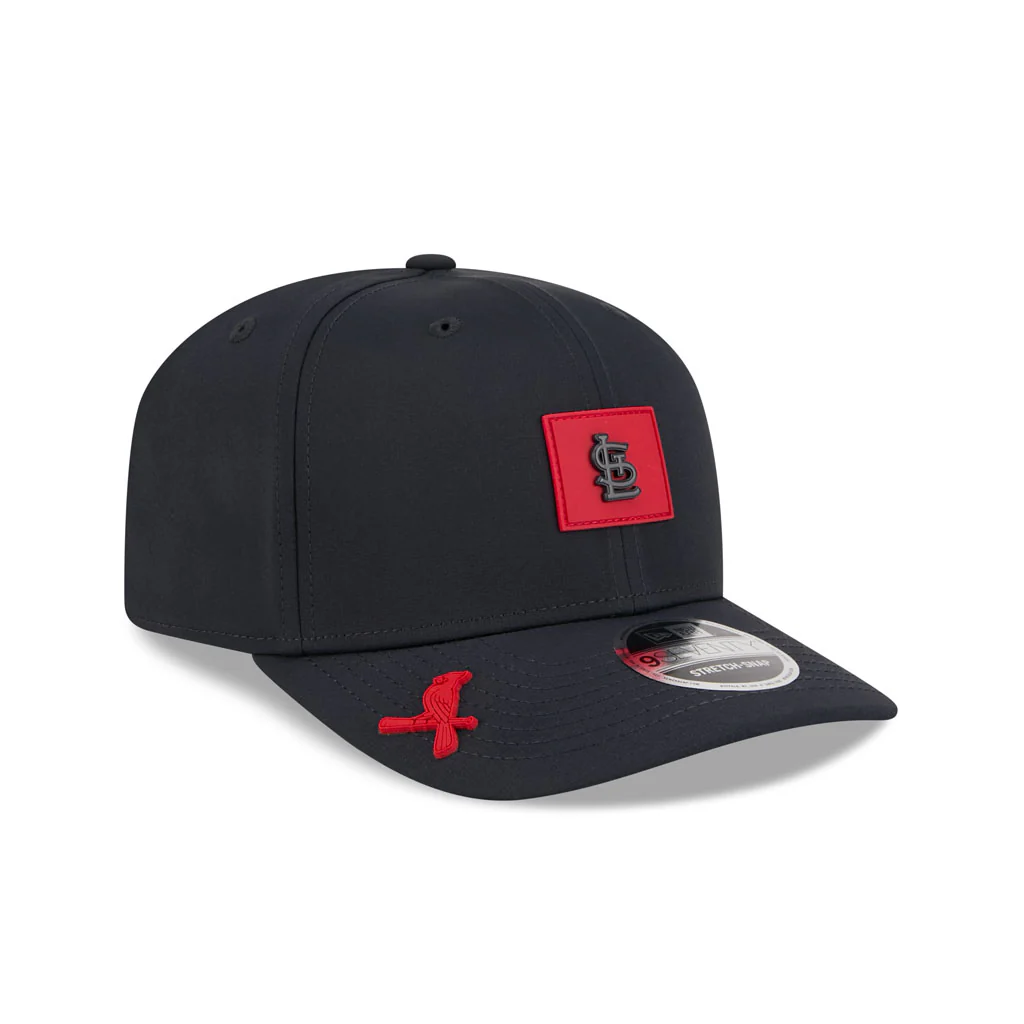 MLB St. Louis Cardinals New Era 2026 Clubhouse 9SEVENTY Stretch Snap Hat - Navy - Image 2