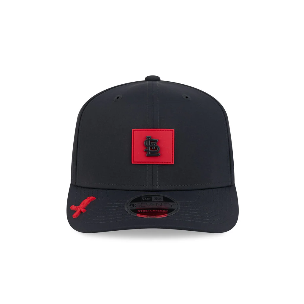 MLB St. Louis Cardinals New Era 2026 Clubhouse 9SEVENTY Stretch Snap Hat - Navy - Image 3