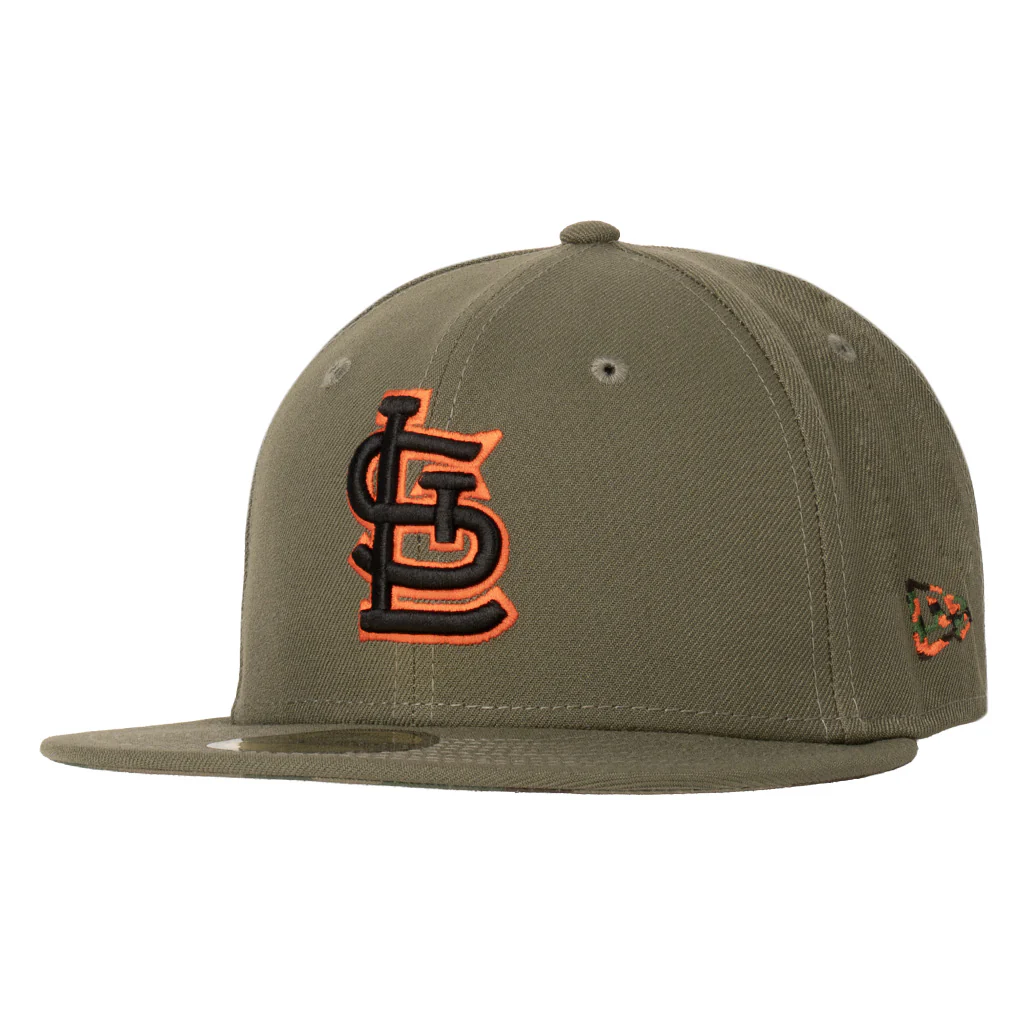 MLB St. Louis Cardinals New Era Hunter 59FIFTY Fitted Hat - Green