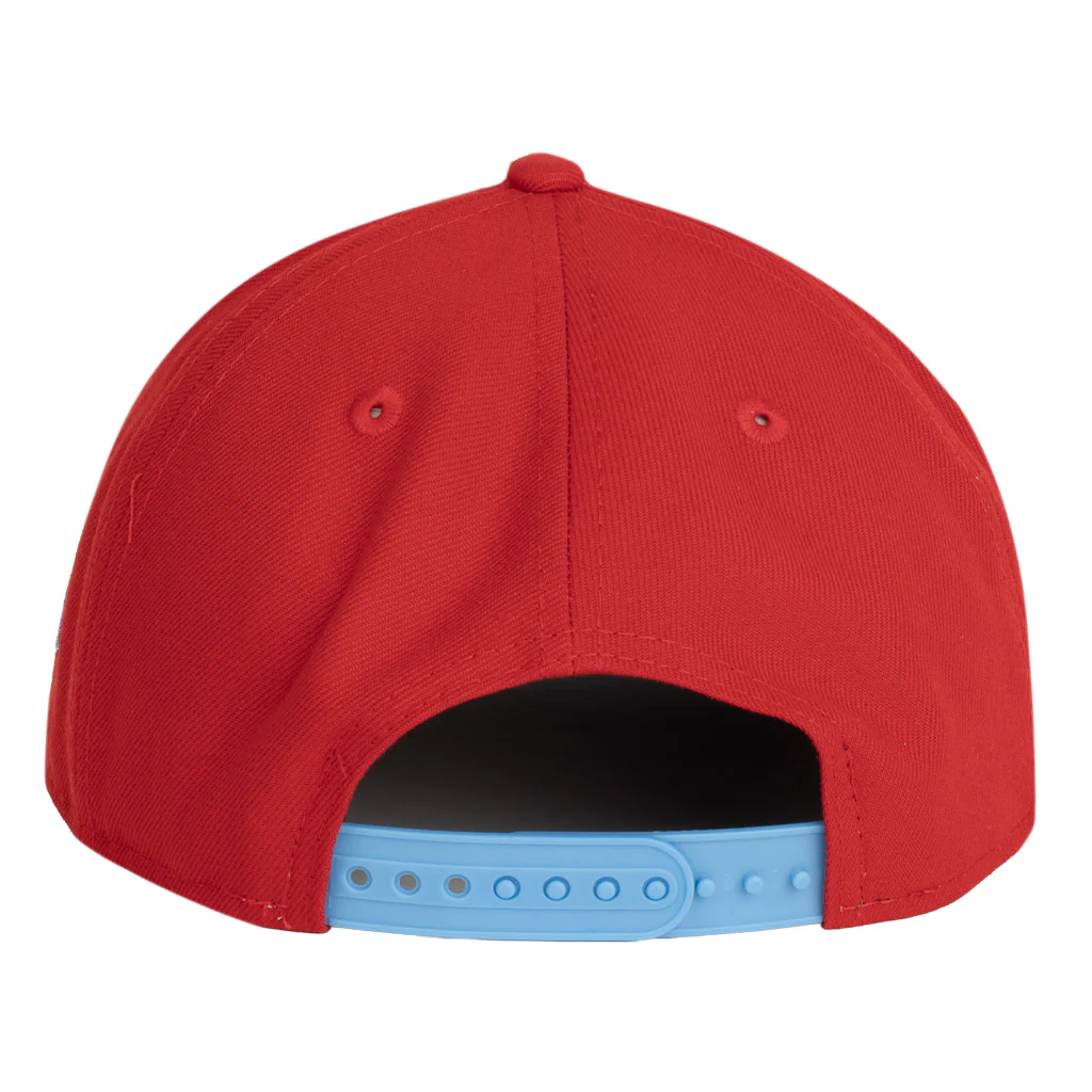 MLB St. Louis Cardinals New Era Team Undervisor 9FIFTY A-Frame Snapback Hat - Red - Image 3