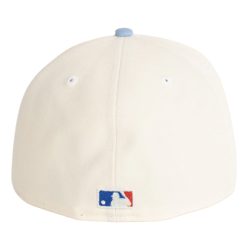 MLB St. Louis Cardinals New Era Two-Tone OTC 59FIFTY A-Frame Fitted Hat - Cream - Image 2