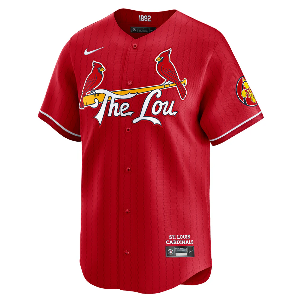 MLB St. Louis Cardinals Nike City Connect Limited Jersey - Image 2