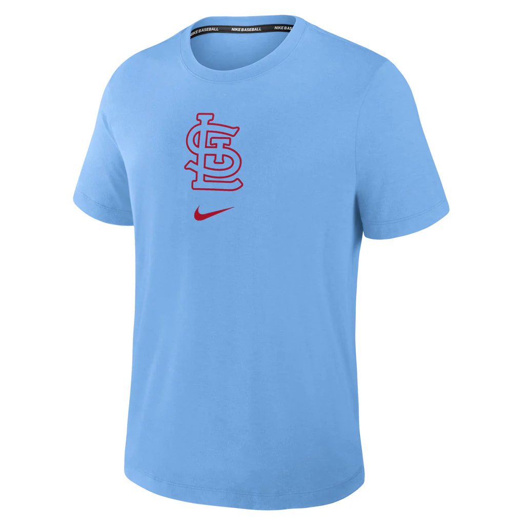MLB St. Louis Cardinals Nike 2025 Early Work T-Shirt - Blue - Image 2
