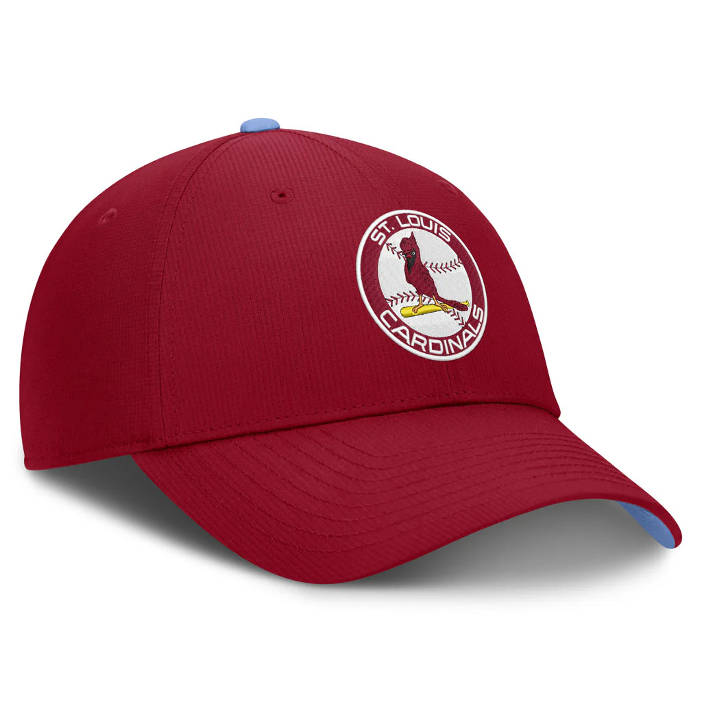 MLB St. Louis Cardinals Nike Cooperstown Ripstop Adjustable Hat - Red - Image 2