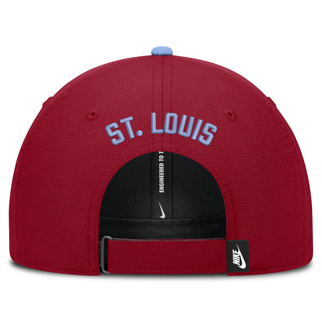 MLB St. Louis Cardinals Nike Cooperstown Ripstop Adjustable Hat - Red - Image 4