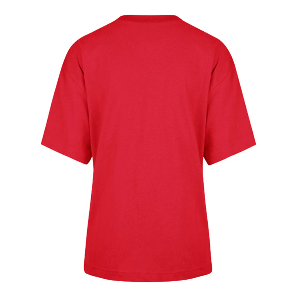 MLB St. Louis Cardinals Women's '47 Shimmer Shot Foundation T-Shirt - Red - Image 2