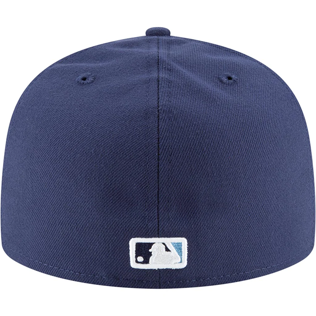MLB Tampa Bay Rays New Era Authentic Collection Alternate On-Field 59FIFTY Fitted Hat - Navy - Image 4