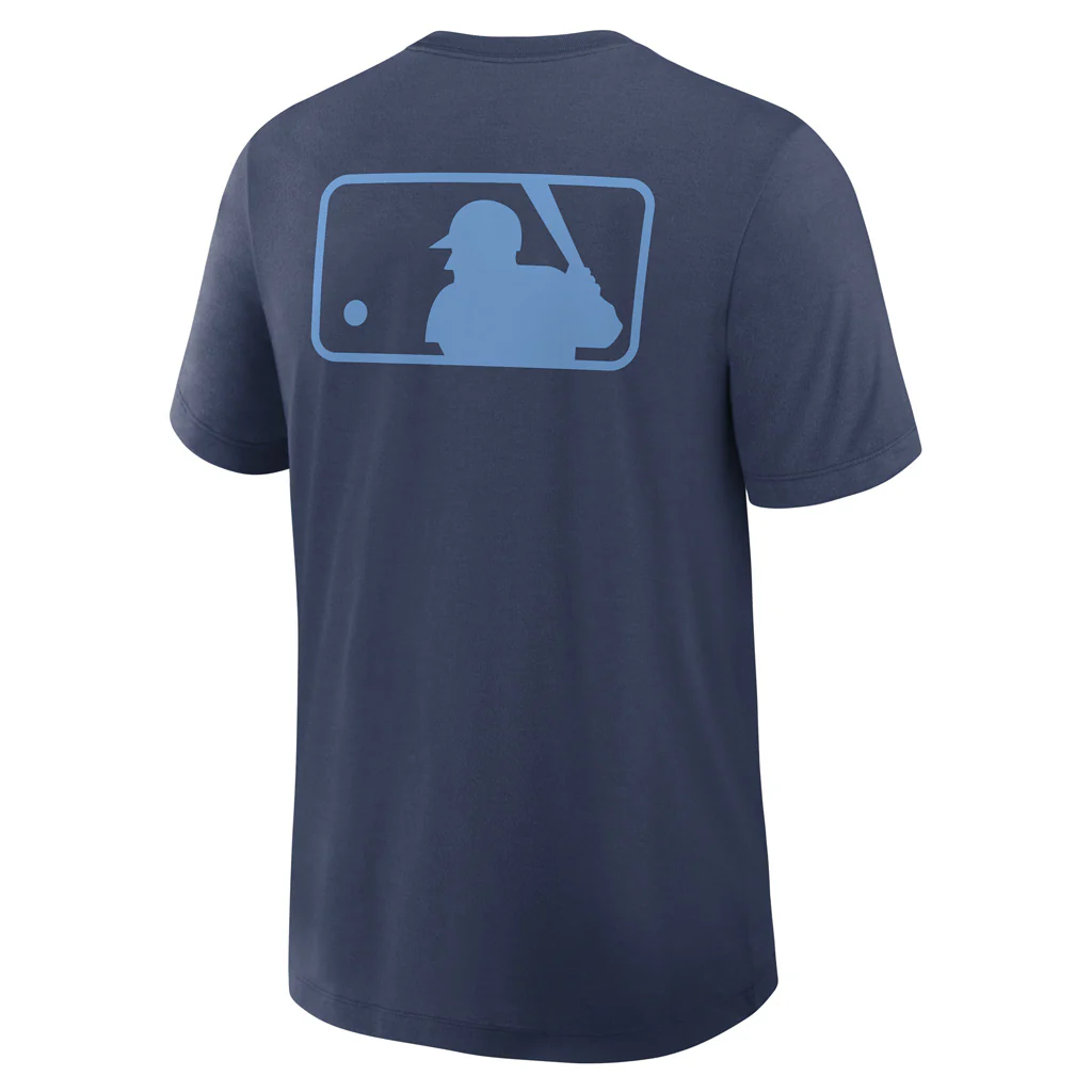 MLB Tampa Bay Rays Nike 2025 Early Work T-Shirt - Navy - Image 3