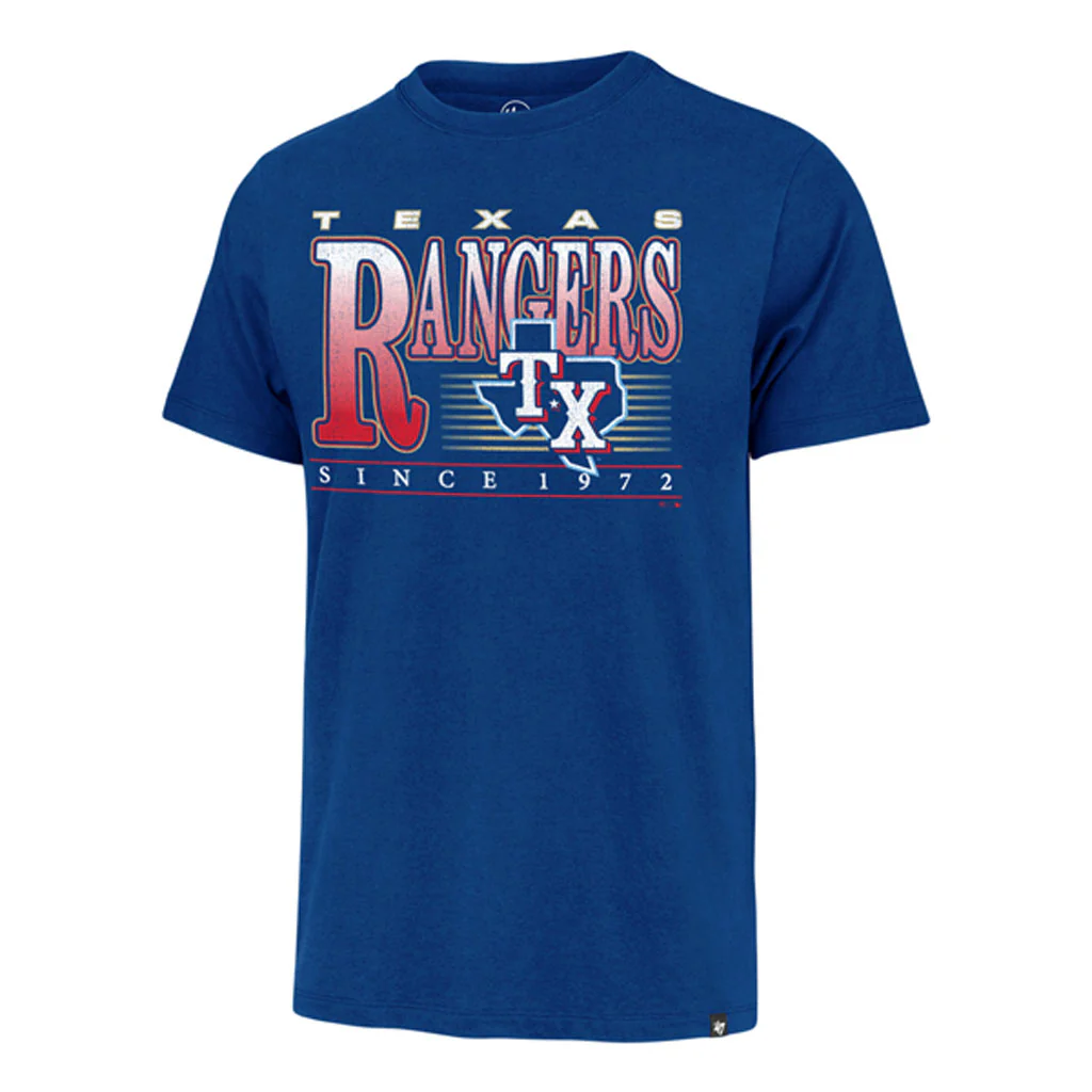 MLB Texas Rangers '47 Wynwood Franklin T-Shirt - Blue