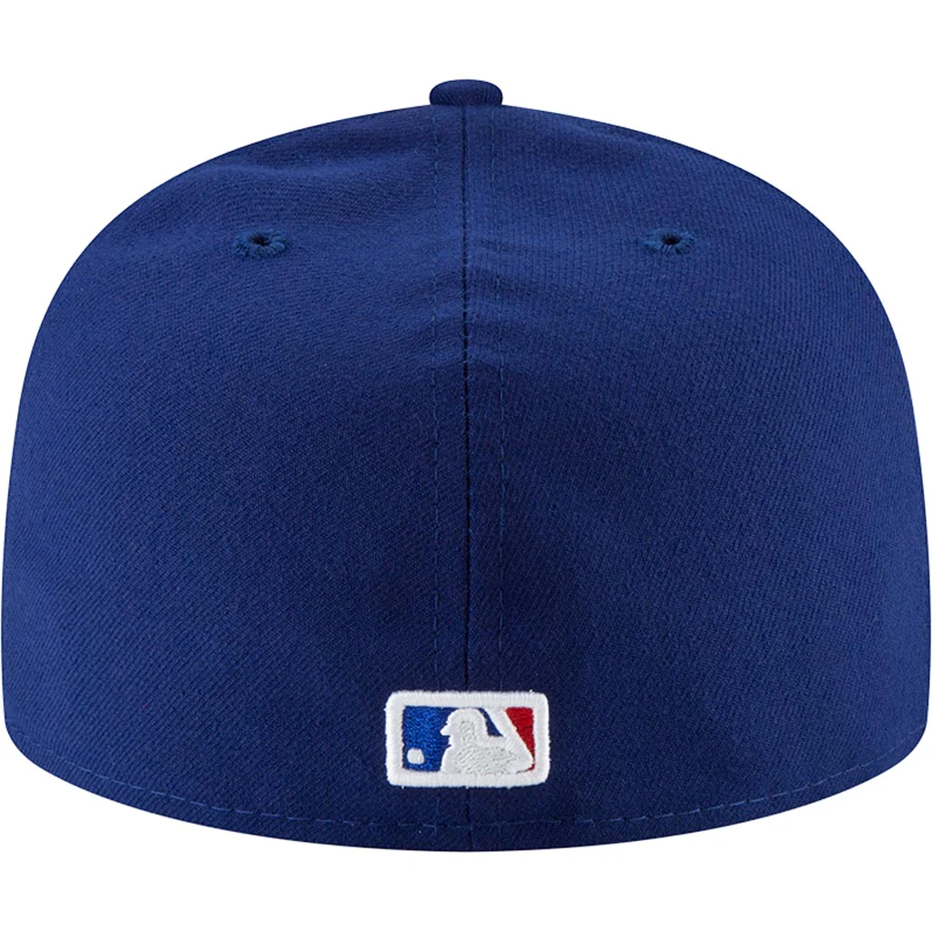 MLB Texas Rangers New Era Authentic Collection Home On-Field 59FIFTY Fitted Hat - Blue - Image 4