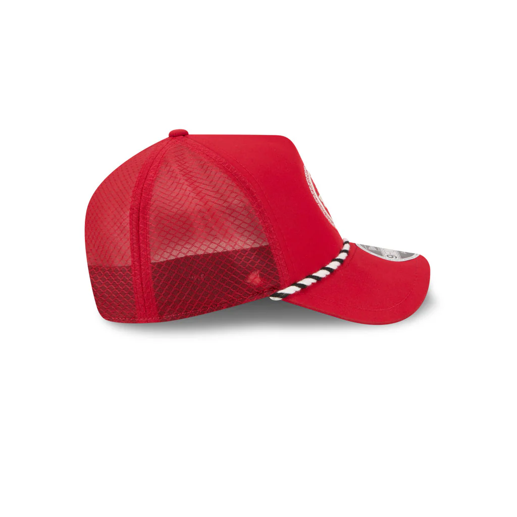 MLB Texas Rangers New Era 2026 Batting Practice City Connect Apex 9FORTY Snapback Hat - Blue - Image 5