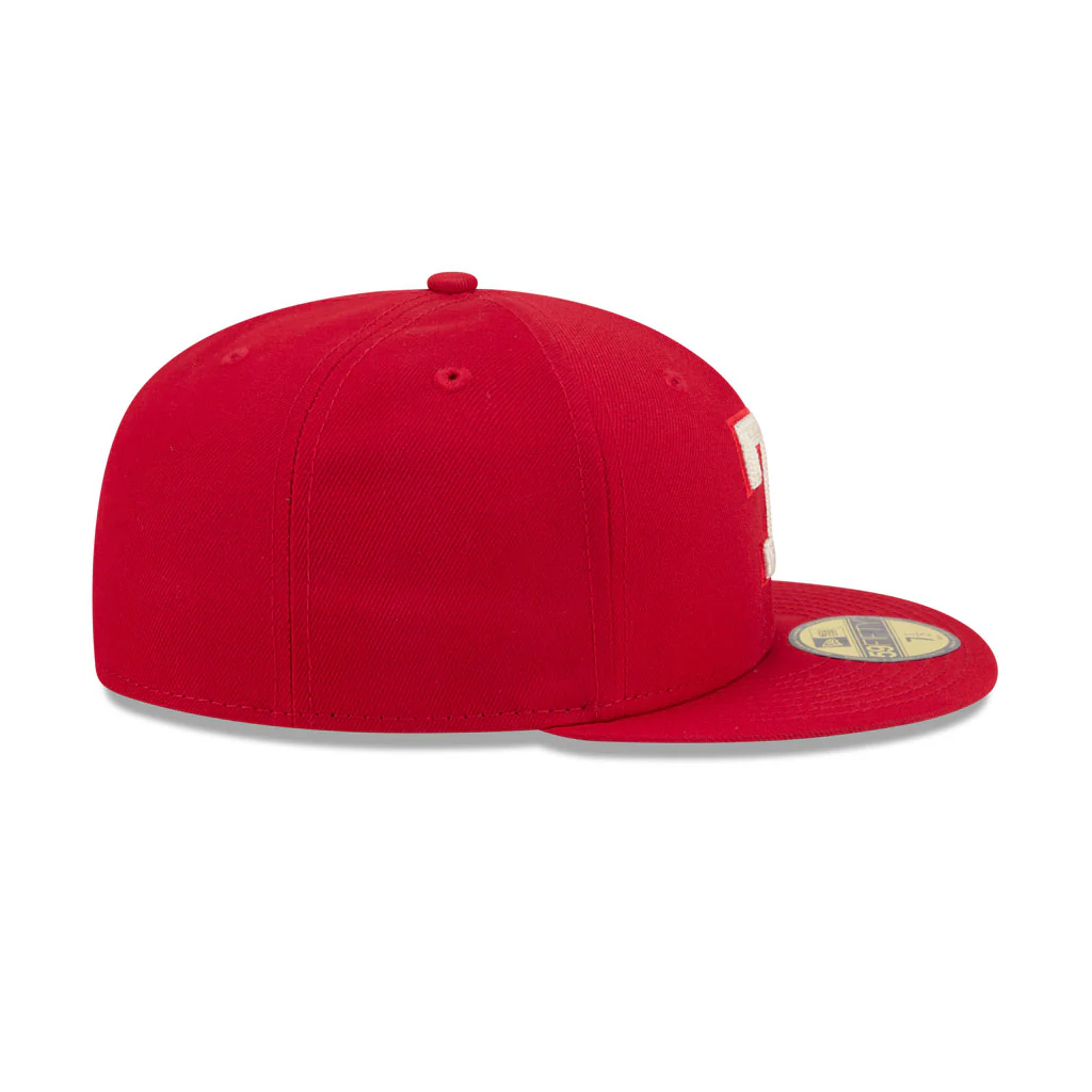MLB Texas Rangers New Era 2026 City Connect 59FIFTY Fitted Hat - Red - Image 5